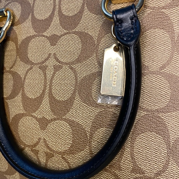 Katy Satchel In Signature Canvas - Picture 3 of 3